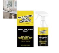 Multi Purpose Stain Remover, A powerful cleaner for kitchens, Kitchen Multi-purpose Foam Cleaner Spray, Fast Acting Cleaner for Kitchen Countertops, Floors, Toilets, Cars (1, 120ML)