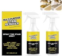 Multi-Purpose Stain Remover, Foam Cleaner Spray, A Powerful Cleaner For Kitchens, Fast Acting Remover For Kitchen Countertops, Floors, Toilets, Cars, Removes all types of Stains (2PCS)