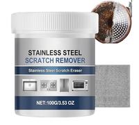 Multi-Purpose Stainless Steel Scratch Remover Paste, Multi-Purpose Scratch Eraser Cream, Stainless Steel Cleaner And Polish Cleaning Paste For Appliances, Oven, Fridge, Stove, Cookware & Sink (1PCS)