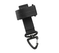 Multi Purpose Strategic Carabiner Clip 600D Nylon Glove Keeper Adjustable Belt Hook for Camping Hiking Skiing Rope Planner Gear Rope Hanger for Home and Camping Use