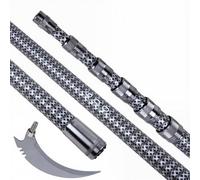 Multi-Purpose Telescopic Rods 3m-11m Multi-positioning design Carbon Long Section Portable Fishing Poles For Rivers Lakes(6m)