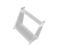 Multi-Purpose Test Tube Holder Clear Rack Centrifugal Pipette Organizer for Lab and Science Lab Tube Storage