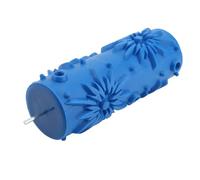 Multi Purpose Texture Roller Tool - Washable, Reusable, Rubber Decorative Art Pattern Paint Roller Sleeve, for Home Decoration & Painting (103Y)