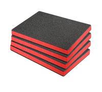 Multi-purpose toolbox foam inserts cut to chess cushion for protective bodies for suitcases, organise small partial protection adjustable toolbox liner shock absorber padding.