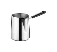 Multi Purpose Turkish Coffee Pot Stainless Steel Milk Pot And Chocolate Melting Pan, Designed With Pouring Spout For Controlled Dispensing And Easy Handling(600ML)