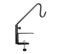 Multi Purpose Turning Hook for Feeders and Decorations Crafted from Weatherproof Stainless Steel Adjustable Bird Feeder Mount