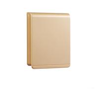 Multi Purpose Ultrathin Waterproof Socket Covers Compatible With Standard 86 Type Outlets(Gold)