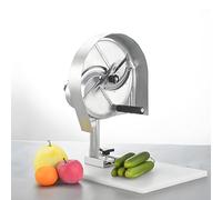 Multi-Purpose Vegetable Slicer, Manual Lemon Cutting Machine, 0.3-8mm Adjustable Thickness, Removable & Washable, for Restaurant, Canteen, Fruit Shop