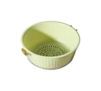 Multi Purpose & Veggie Colander Set 2 Tier Drain, Stylish Design, Solve Kitchen Storage & Washing Hassle. Ideal for Utensils, Fruits, Vegetables. Saving & (GN1, One Size)