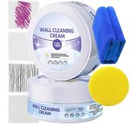 Multi-Purpose Wall Cleaning & Conditioning Cream, All Purpose Cleaning Paste Kit, Hard Surface Cleaning Paste, Pen Ink Stain Remover from Wall, for Walls Ceiling (1)