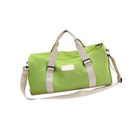 Multi Purpose Waterproof Gym Bag with Dedicated Wet Dry Storage Compartments Large Capacity Lightweight Nylon Component Adjustable Shoulder Strap for Travel Flexible Shoulder Should with Dry Wet