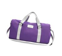 Multi Purpose Waterproof Gym Bag with Dedicated Wet Dry Storage Compartments Large Capacity Lightweight Nylon Component Adjustable Shoulder Strap for Travel Flexible Shoulder Should with Dry Wet