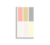 Multi Purpose Waterproof Labels Customizable Colorful Name Stickers with Permanent Adhesive for Kids School Essential Waterproof Paper Labels for Organizing