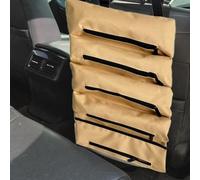 Multi Purpose Wrench Roll Pouch, Canvas Tool Organizer Bag for Heavy-Duty Storage and Hanging, for Ideal for Workshop and Garden Use(Khaki)