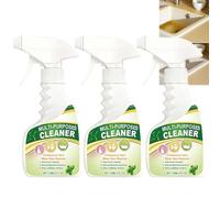 Multi-purposes Cleaner for Removing Grease, Hob & Kitchen Surfaces, Kitchen Cleaner Spray for Stainless Steel, Powerful Degreaser for Kitchens Surface Maintenance, Fast Acting Grease Remover. (3PCS)
