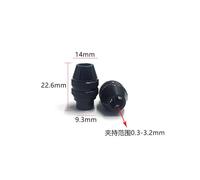 Multi Quick Change Keyless Chuck Universal Chuck Replacement Fit for Dremel 4486 Rotary Tools Drill Accessories 0.4-3.2MM Faster Bit (Color : 1pcs M6x0.75)