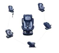 Multi Recliner Swivel ISOFIX R129 360 Rotating Car Vehicle Padded Seat Booster for Stage 0123