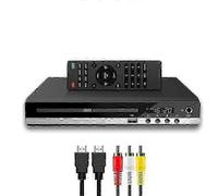 Multi-region DVD player with HDMI and USB input for home theater
