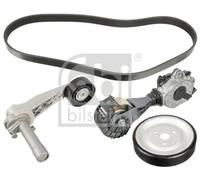 Febi Bilstein 107429 V-Ribbed Belt Set with Belt Tensioner, Number of Ribs 1 Item