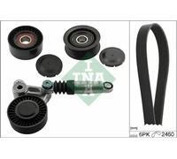 INA V-ribbed belt set 529 0075 10 Check alternator freewheel clutch & replace if necessary AUDI: A4 B7 Avant, A6 C6 Avant, A4 B8 Avant