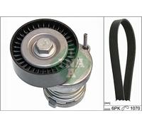 Multi-ribbed V-belt kit 529 0084 10 INA for VW SEAT SKODA