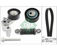 VRIBBED BELT SET 529 0097 10 FOR PEUGEOT PARTNER/Platform/Chassis/FURGON/Box 306
