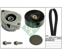 Multi-ribbed V-belt kit 529 0102 10 INA for VW SEAT FORD