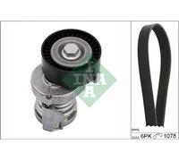 Multi-ribbed V-belt kit 529 0103 10 INA for SKODA VW SEAT AUDI
