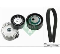 INA 529 0166 10 V-Ribbed Belt Set