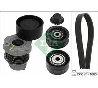 Multi-ribbed V-belt kit 529 0194 10 INA for RENAULT DACIA NISSAN