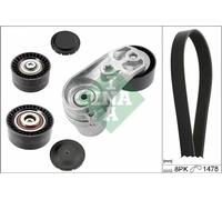 Multi-ribbed V-belt kit 529 0211 10 INA for BMW X5 6 Convertible 6 Coupe 5 X6 7