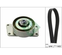 Multi-ribbed V-belt kit 529 0216 10 INA for CITROËN PEUGEOT