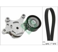 Multi-ribbed V-belt kit 529 0261 10 INA for CITROËN PEUGEOT FORD VOLVO MAZDA DS