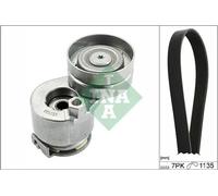 Multi-ribbed V-belt kit 529 0283 10 INA for RENAULT CLIO III