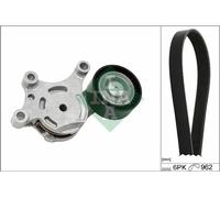 Multi-ribbed V-belt kit 529 0298 10 INA for FORD VOLVO CITROËN PEUGEOT TOYOTA