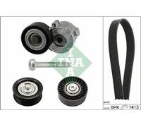 Multi-ribbed V-belt kit 529 0304 10 INA for OPEL SIGNUM Hatchback VECTRA C