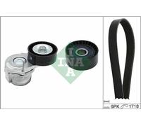 Multi-ribbed V-belt kit 529 0312 10 INA for OPEL CHEVROLET