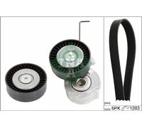 Multi-ribbed V-belt kit 529 0320 10 INA for VOLVO V60 I S80 II XC70 II V70 III