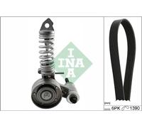Multi-ribbed V-belt kit 529 0325 10 INA for CHEVROLET OPEL