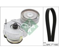 Multi-ribbed V-belt kit 529 0328 10 INA for OPEL CHEVROLET