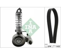 Multi-ribbed V-belt kit 529 0336 10 INA for OPEL CHEVROLET