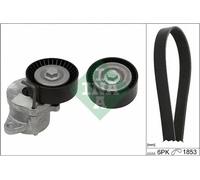 INA 529 0351 10 V-Ribbed Belt Set