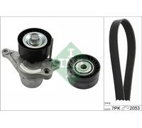 Multi-ribbed V-belt kit 529 0352 10 INA for NISSAN RENAULT OPEL
