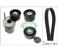 Multi-ribbed V-belt kit 529 0368 10 INA for BMW 3 Touring 3 1 Coupe 1 3 Coupe