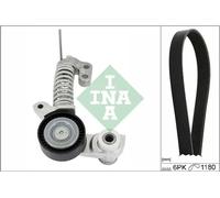 Multi-ribbed V-belt kit 529 0374 10 INA for VOLVO V60 I V70 III XC60 I SUV XC40