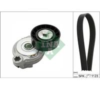 Multi-ribbed V-belt kit 529 0375 10 INA for VOLVO V60 I S80 II V70 III S60 II