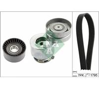 Multi-ribbed V-belt kit 529 0412 10 INA for RENAULT NISSAN