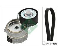 Multi-ribbed V-belt kit 529 0419 10 INA for PEUGEOT CITROËN DS OPEL TOYOTA
