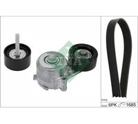 Ina V-Ribbed Belt Set 529 0421 10 - Fits Opel/Vauxhall Astra J, Astra K, Cascada, Zafira C