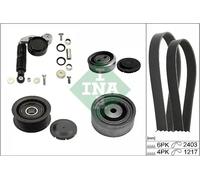 Multi-ribbed V-belt kit 529 0424 10 INA for AUDI A6 C5 A6 C5 Avant ALLROAD C5